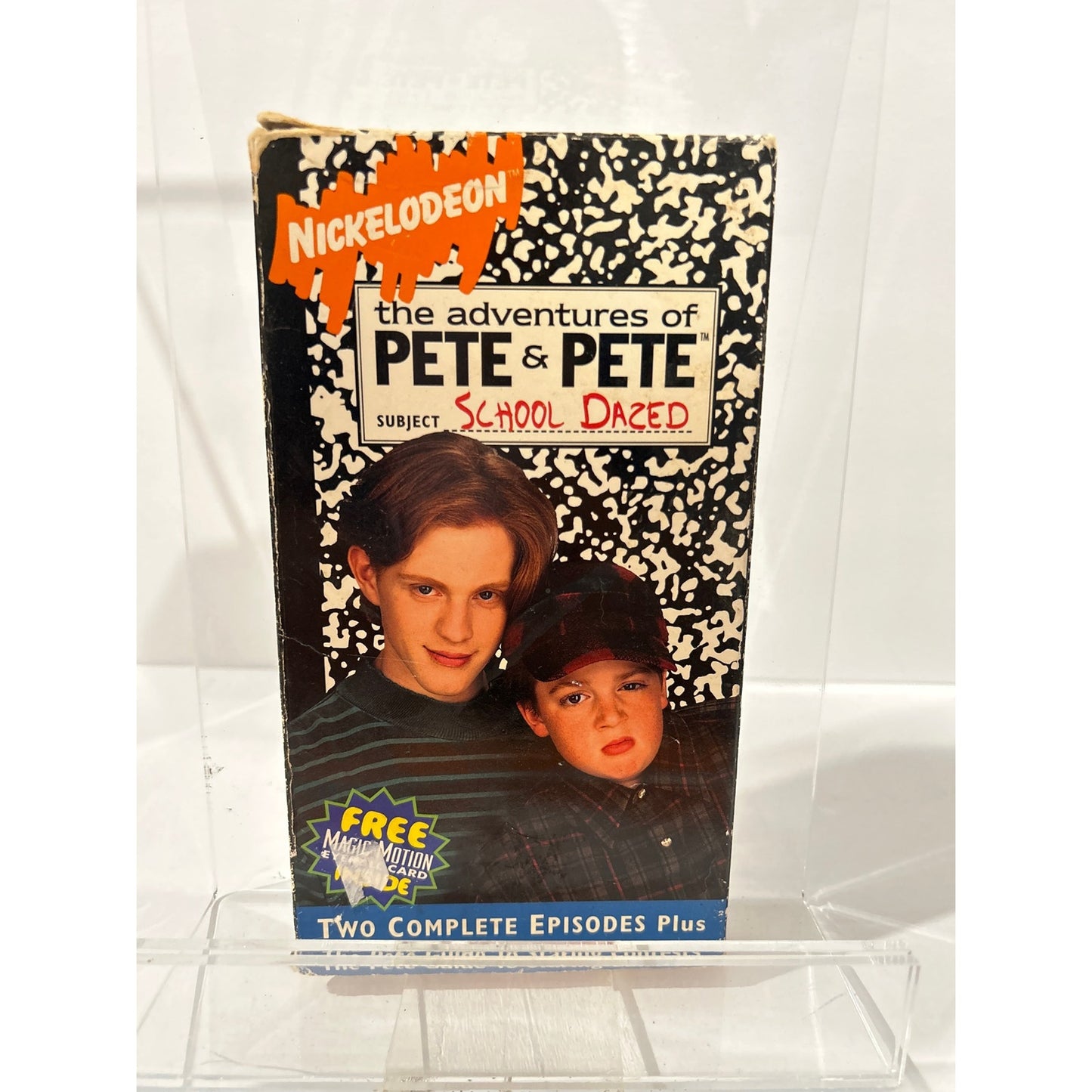 The Adventures of Pete & Pete School Dazed Nickelodeon VHS Tape Rare OOP