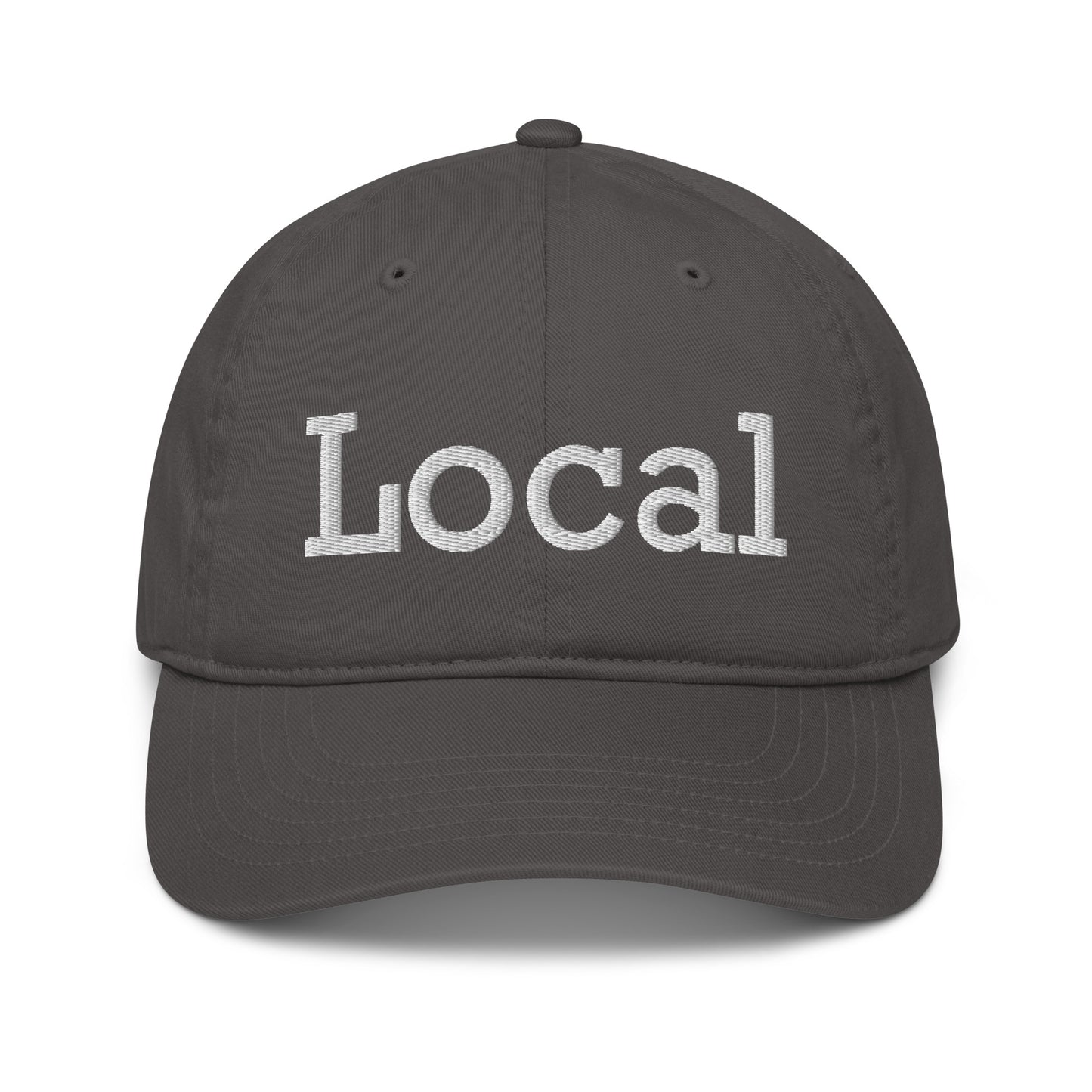 Local 3-D Embroidered Organic Cotton Cap