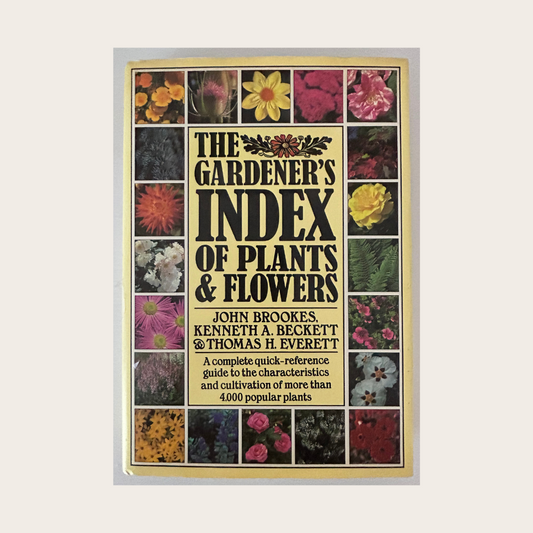 The Gardener's Index of Plants and Flowers